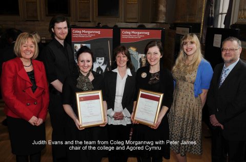 Coleg Morgannwg team